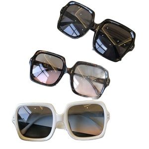 Vintage Big Square Women's Sunglasses-BRAND NEW